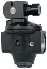 Norgren - 2 NPT Port, 2,000 CFM, Aluminum Hi-Flow Pilot Operated Regulator - 5 to 125 psi Range, 450 Max psi Supply Pressure, 1/4" Gauge Port Thread, 5.98" Wide x 9.71" High - Industrial Tool & Supply