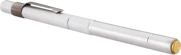 General - 5-1/2" Long Magnetic Retrieving Tool - 2 Lb Max Pull, 1/4" Head Diam, Aluminum - Industrial Tool & Supply