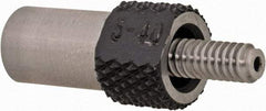 TE-CO - No.5-40 UNC, 5/16 Inch Thread, 3/8 Inch Shaft Length, Tapped Hole Location Gage - Steel, 5/16 Inch Head Diameter, 7/8 Inch Overall Length - Industrial Tool & Supply