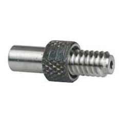 TE-CO - 1/4-20 UNC, 3/8 Inch Thread, 3/8 Inch Shaft Length, Tapped Hole Location Gage - Steel, 3/8 Inch Head Diameter, 1 Inch Overall Length - Industrial Tool & Supply