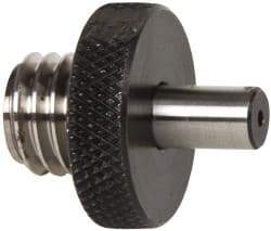 TE-CO - 1/2-13 UNC, 3/8 Inch Thread, 3/8 Inch Shaft Length, Tapped Hole Location Gage - Steel, 7/8 Inch Head Diameter, 1 Inch Overall Length - Industrial Tool & Supply