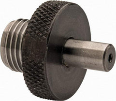 TE-CO - 1/2-20 UNF, 3/8 Inch Thread, 3/8 Inch Shaft Length, Tapped Hole Location Gage - Steel, 7/8 Inch Head Diameter, 1 Inch Overall Length - Industrial Tool & Supply