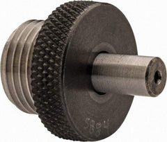 TE-CO - 5/8-18 UNF, 3/8 Inch Thread, 3/8 Inch Shaft Length, Tapped Hole Location Gage - Steel, 7/8 Inch Head Diameter, 1 Inch Overall Length - Industrial Tool & Supply