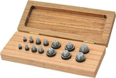 TE-CO - Tapped Hole Location Gage Sets Thread Size Range: #10-32 to 5/8-18 Number of Pieces: 7 - Industrial Tool & Supply