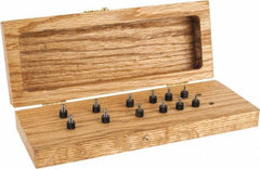 TE-CO - Tapped Hole Location Gage Sets Thread Size Range: #2-56 to #8-32 Number of Pieces: 6 - Industrial Tool & Supply