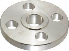 Merit Brass - 1/2" Pipe, 3-1/2" OD, Stainless Steel, Slip On Pipe Flange - 2-3/8" Across Bolt Hole Centers, 5/8" Bolt Hole, 150 psi, Grades 304 & 304L - Industrial Tool & Supply