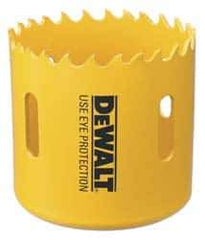 DeWALT - 1-1/8" Diam, 1-1/2" Cutting Depth, Hole Saw - Bi-Metal Saw, Toothed Edge - Industrial Tool & Supply