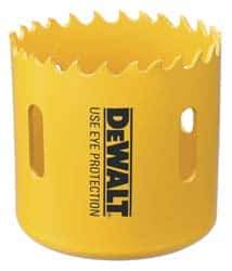 DeWALT - 2-7/8" Diam, 1-7/8" Cutting Depth, Hole Saw - Bi-Metal Saw, Toothed Edge - Industrial Tool & Supply