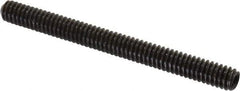 Value Collection - 1/4-20 UNC, 2-3/4" OAL, Cup Point Set Screw - Alloy Steel, 1/8" Key - Industrial Tool & Supply