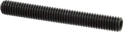 Value Collection - 3/8-16 UNC, 3" OAL, Cup Point Set Screw - Alloy Steel, 3/16" Key - Industrial Tool & Supply