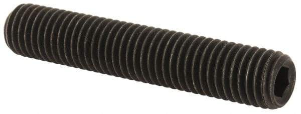 Value Collection - 5/8-11 UNC, 3-1/2" OAL, Cup Point Set Screw - Alloy Steel, 5/16" Key - Industrial Tool & Supply