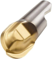 Seco - MM16 M07 Grade F30M Carbide Ball Nose Milling Tip Insert - TiAlN/TiN Finish, 2 Flutes, 0.787" Cutting Diam, 0.796" Depth of Cut, 0.871" Extension, 0.394" Cnr Rad - Industrial Tool & Supply