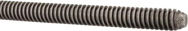 Keystone Threaded Products - 3/8-12 Acme, 6' Long, Low Carbon Steel General Purpose Acme Threaded Rod - Oil Finish Finish, Right Hand Thread, 2G Fit - Industrial Tool & Supply