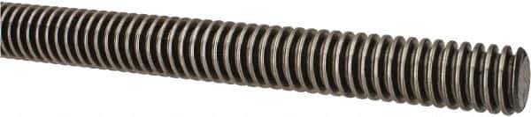 Keystone Threaded Products - 5/8-8 Acme, 3' Long, Alloy Steel General Purpose Acme Threaded Rod - Oil Finish Finish, Right Hand Thread, 2G Fit - Industrial Tool & Supply