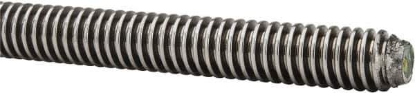 Keystone Threaded Products - 1/2-10 Acme, 6' Long, Alloy Steel General Purpose Acme Threaded Rod - Oil Finish Finish, Right Hand Thread, 2G Fit - Industrial Tool & Supply