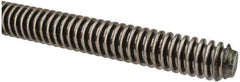 Keystone Threaded Products - 3/4-6 Acme, 6' Long, Alloy Steel General Purpose Acme Threaded Rod - Oil Finish Finish, Right Hand Thread, 2G Fit - Industrial Tool & Supply