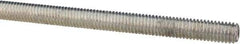 Value Collection - M8x1.25 UNC (Coarse), 1m Long, Steel Metric Threaded Rod - Zinc-Plated Finish, Right Hand Thread - Industrial Tool & Supply