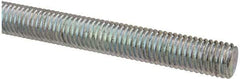 Value Collection - M10x1.5 UNC (Coarse), 1m Long, Steel Metric Threaded Rod - Zinc-Plated Finish, Right Hand Thread - Industrial Tool & Supply