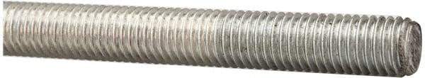 Value Collection - M12x1.75 UNC (Coarse), 1m Long, Steel Metric Threaded Rod - Zinc-Plated Finish, Right Hand Thread - Industrial Tool & Supply