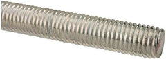 Value Collection - M14x2 UNC (Coarse), 1m Long, Steel Metric Threaded Rod - Zinc-Plated Finish, Right Hand Thread - Industrial Tool & Supply