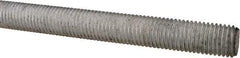 Value Collection - M16x2 UNC (Coarse), 1m Long, Steel Metric Threaded Rod - Zinc-Plated Finish, Right Hand Thread - Industrial Tool & Supply