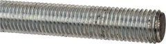 Value Collection - M20x2.5 UNC (Coarse), 1m Long, Steel Metric Threaded Rod - Zinc-Plated Finish, Right Hand Thread - Industrial Tool & Supply