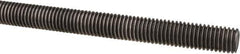 Value Collection - M10x1.5 UNC (Coarse), 1m Long, Steel Metric Threaded Rod - Oil Finish Finish, Right Hand Thread - Industrial Tool & Supply