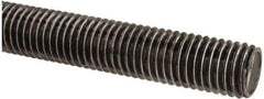 Value Collection - M14x2 UNC (Coarse), 1m Long, Steel Metric Threaded Rod - Oil Finish Finish, Right Hand Thread - Industrial Tool & Supply