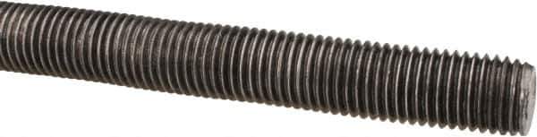Value Collection - M16x2 UNC (Coarse), 1m Long, Steel Metric Threaded Rod - Oil Finish Finish, Right Hand Thread - Industrial Tool & Supply