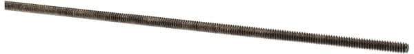 Made in USA - #4-40 UNC (Coarse), 3' Long, Stainless Steel Threaded Rod - Right Hand Thread - Industrial Tool & Supply