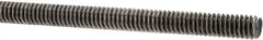 Made in USA - #8-32 UNC (Coarse), 3' Long, Stainless Steel Threaded Rod - Right Hand Thread - Industrial Tool & Supply