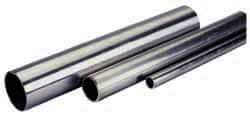 Made in USA - 6 to 7' Long, 1-1/4" OD, 304 Stainless Steel Tube - 0.049" Wall Thickness - Industrial Tool & Supply