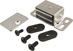 80/20 Inc. - 53" Long x 25.4" Wide x 18.3" High, Aluminum Magnetic Door Catch - No Finish, 29" Long Strike - Industrial Tool & Supply