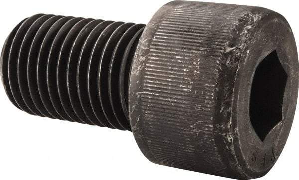Value Collection - 1-1/2 - 6 UNC Hex Socket Drive, Socket Cap Screw - Alloy Steel, Black Oxide Finish, Fully Threaded, 2-1/2" Length Under Head - Industrial Tool & Supply