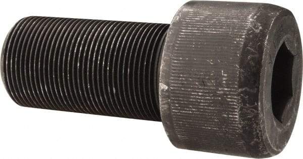 Value Collection - 1-1/2 - 12 UNF Hex Socket Drive, Socket Cap Screw - Alloy Steel, Black Oxide Finish, Fully Threaded, 3" Length Under Head - Industrial Tool & Supply