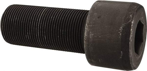 Value Collection - 1-1/2 - 12 UNF Hex Socket Drive, Socket Cap Screw - Alloy Steel, Black Oxide Finish, Fully Threaded, 3-1/2" Length Under Head - Industrial Tool & Supply
