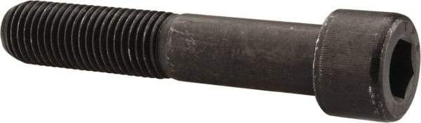 Value Collection - 1-1/2 - 12 UNF Hex Socket Drive, Socket Cap Screw - Alloy Steel, Black Oxide Finish, Partially Threaded, 8" Length Under Head - Industrial Tool & Supply