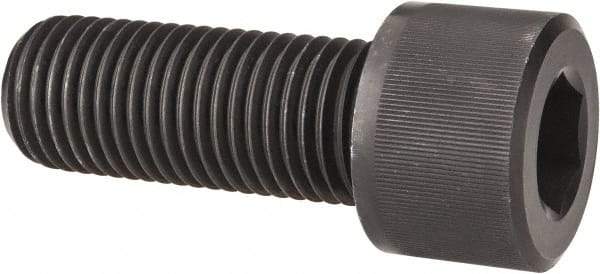 Value Collection - 1-3/4 - 5 UNC Hex Socket Drive, Socket Cap Screw - Alloy Steel, Black Oxide Finish, Fully Threaded, 4-1/2" Length Under Head - Industrial Tool & Supply
