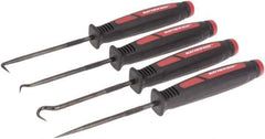 Mayhew - 4 Piece Hook & Probe Set - Steel - Industrial Tool & Supply