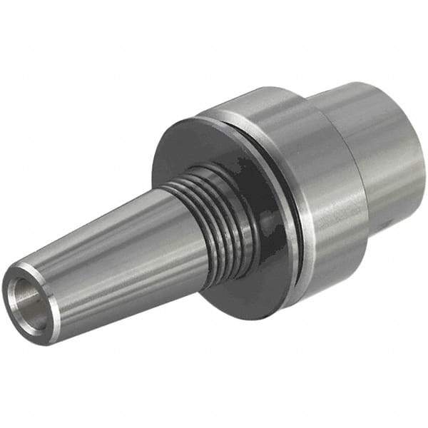 Iscar - 12mm Hole Diam, HSK40E Taper Shank Shrink Fit Tool Holder & Adapter - 100mm Projection, 20mm Nose Diam, 42mm Clamping Depth, 25,000 RPM, Through Coolant - Exact Industrial Supply