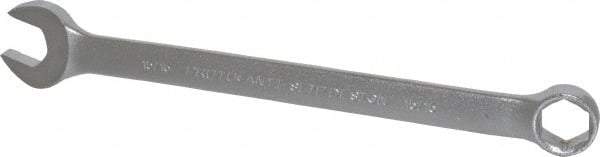 Proto - 15/16" 6 Point Combination Wrench - 15° Offset Angle, 12-7/8" OAL, Steel, Satin Finish - Industrial Tool & Supply