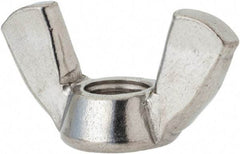 Value Collection - 5/16-18 UNC, Stainless Steel Standard Wing Nut - Grade 316, 1-1/4" Wing Span, 0.66" Wing Span - Industrial Tool & Supply