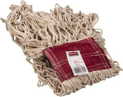 Rubbermaid - 5" Red Head Band, Large Cotton Loop End Mop Head - 4 Ply, Use for General Purpose - Industrial Tool & Supply