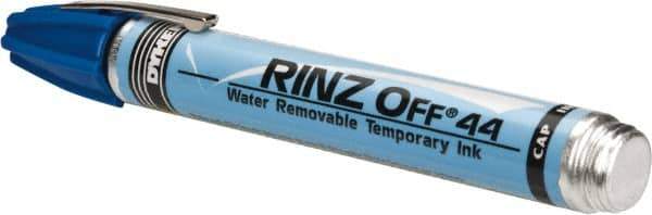 Dykem - Blue Paint Marker - Broad Tip, Water Based - Industrial Tool & Supply