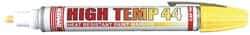 Dykem - Yellow Oil-Based Paint Marker - Broad Tip, High Temp Ink - Industrial Tool & Supply
