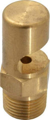 Bete Fog Nozzle - 3/8" Pipe, 145° Spray Angle, Brass, Extra Wide Fan Nozzle - Male Connection, 9.49 Gal per min at 100 psi, 3/16" Orifice Diam - Industrial Tool & Supply