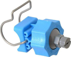 Bete Fog Nozzle - 1" Pipe, 65° Spray Angle, Grade 303 Polypropylene/Stainless Steel, Snap Release Nozzle System - 3.16 Gal per min at 100 psi, 0.109" Orifice Diam - Industrial Tool & Supply