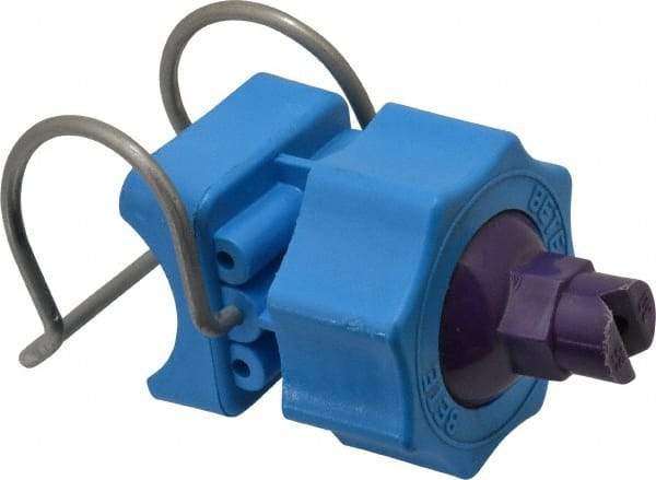 Bete Fog Nozzle - 1" Pipe, 65° Spray Angle, Grade 303 Polypropylene/Stainless Steel, Snap Release Nozzle System - 4.74 Gal per min at 100 psi, 0.141" Orifice Diam - Industrial Tool & Supply