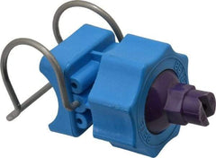 Bete Fog Nozzle - 1" Pipe, 65° Spray Angle, Grade 303 Polypropylene/Stainless Steel, Snap Release Nozzle System - 4.74 Gal per min at 100 psi, 0.141" Orifice Diam - Industrial Tool & Supply