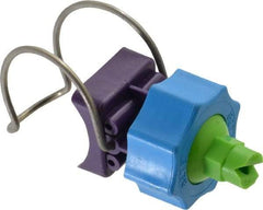 Bete Fog Nozzle - 1-1/2" Pipe, 65° Spray Angle, Grade 303 Polypropylene/Stainless Steel, Snap Release Nozzle System - 9.49 Gal per min at 100 psi, 3/16" Orifice Diam - Industrial Tool & Supply